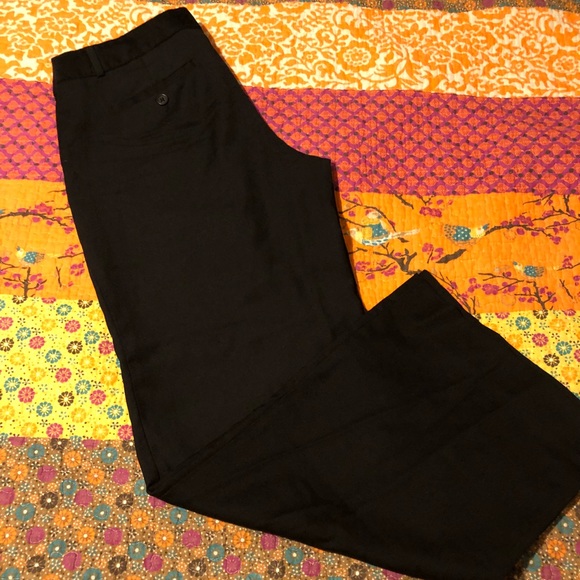 J. Crew Navy Wool Pants Sz 10 - Picture 4 of 8